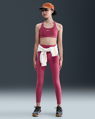 Nike One Big Kids' (Girls') Dri-FIT High-Waisted Leggings